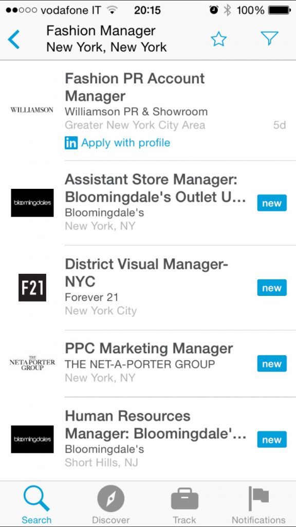 LinkedIn-Fashion-Job