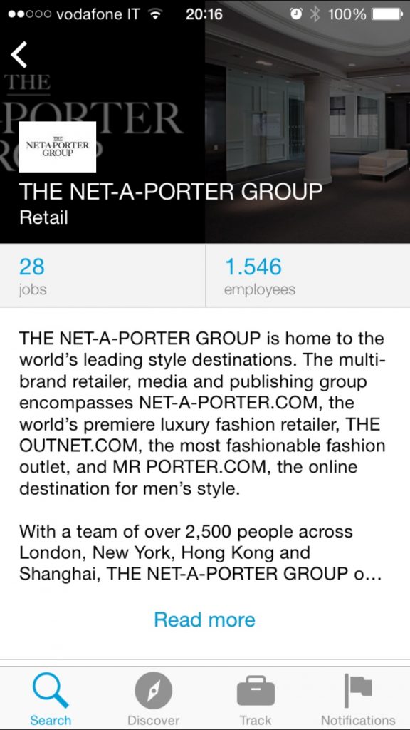 LinkedIn-Net-a-Porter-job