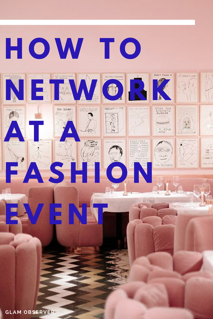 How to Network at a Fashion Event