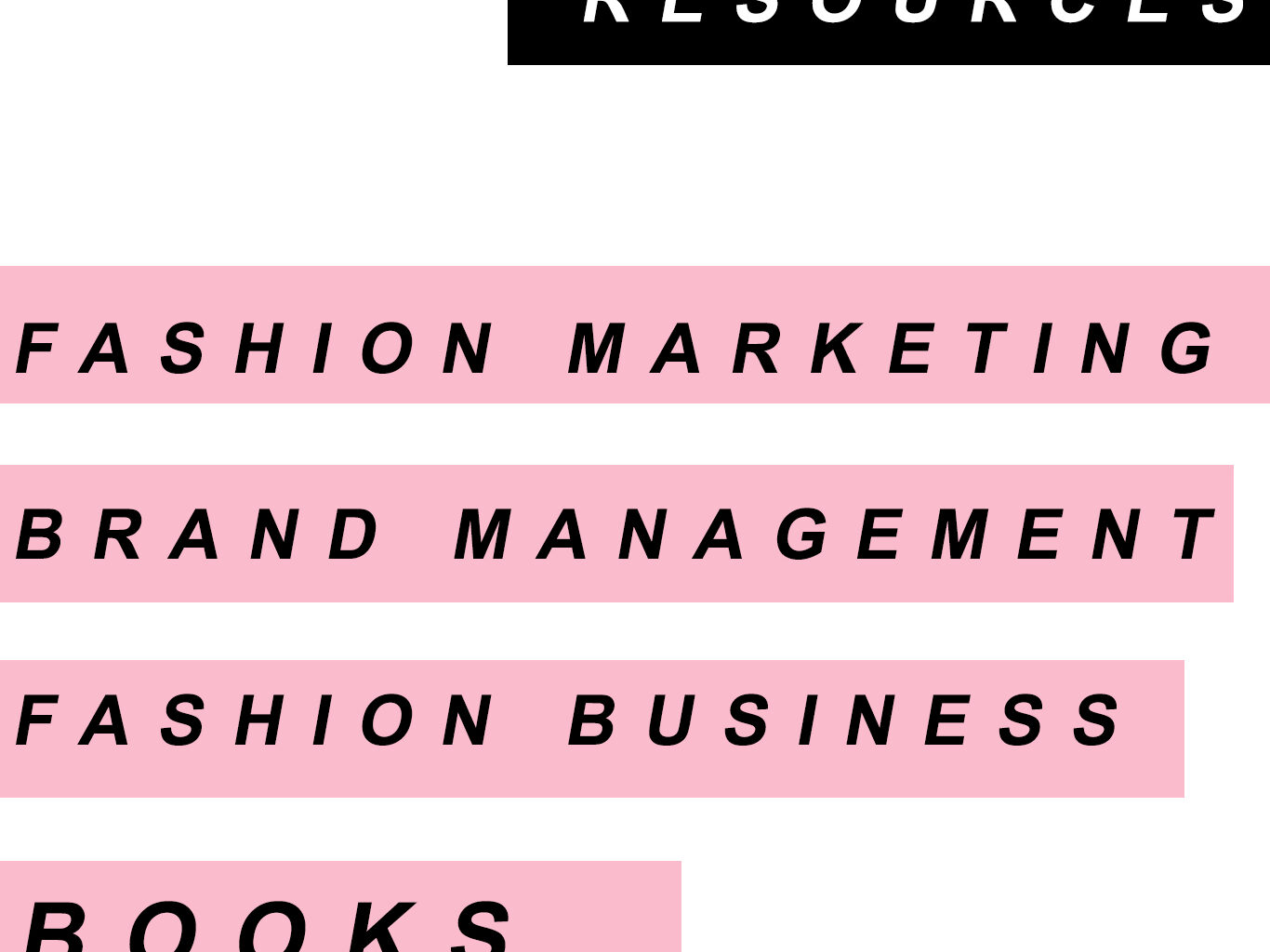 fashion marketing books