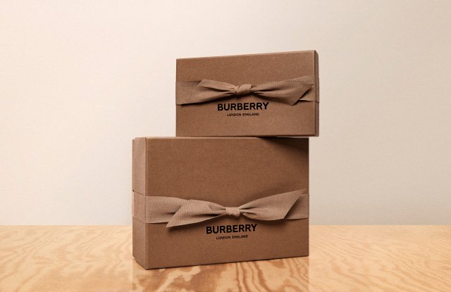 burberry new plastic free packaging