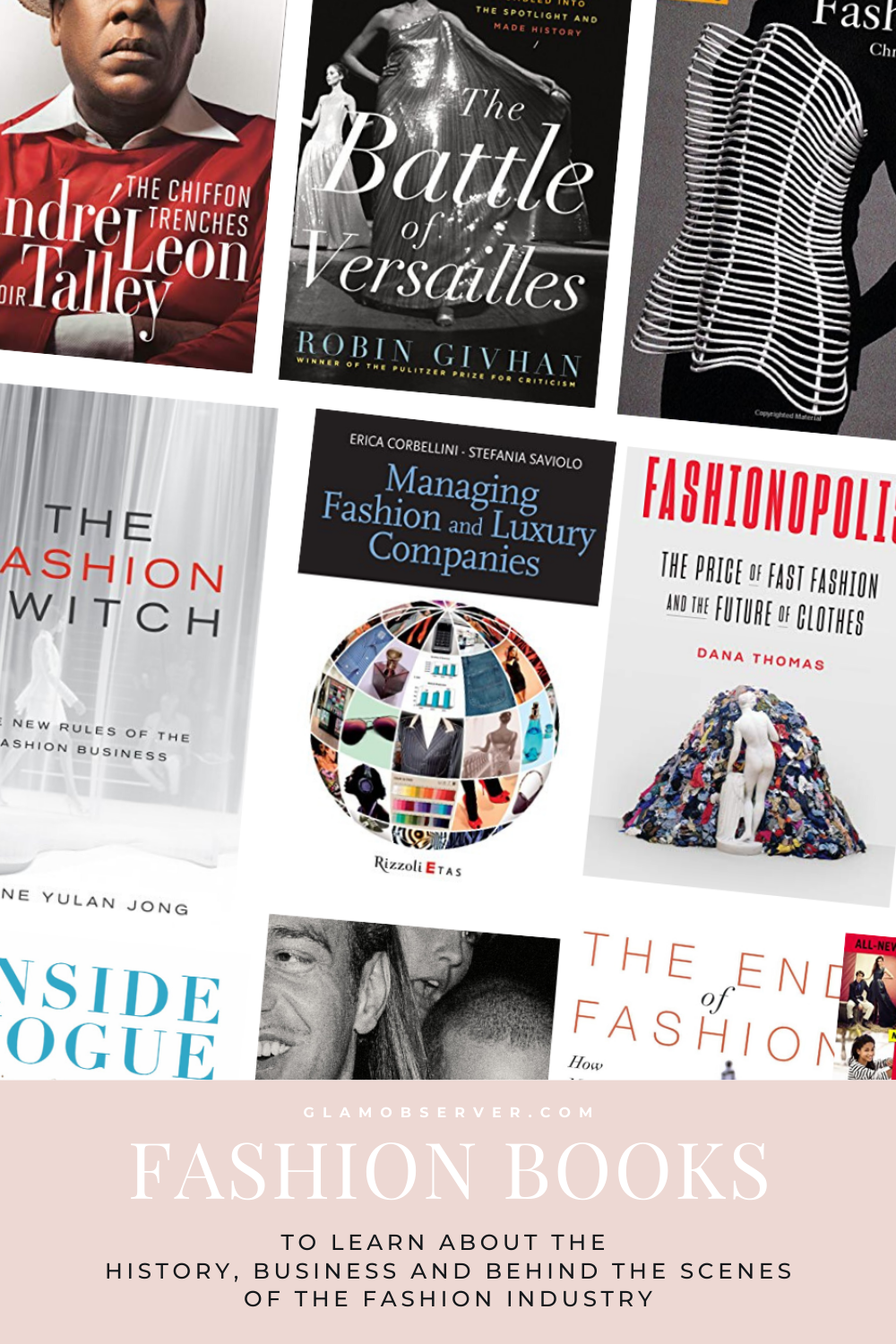 Fashion Books to learn about the history, business and behind the
