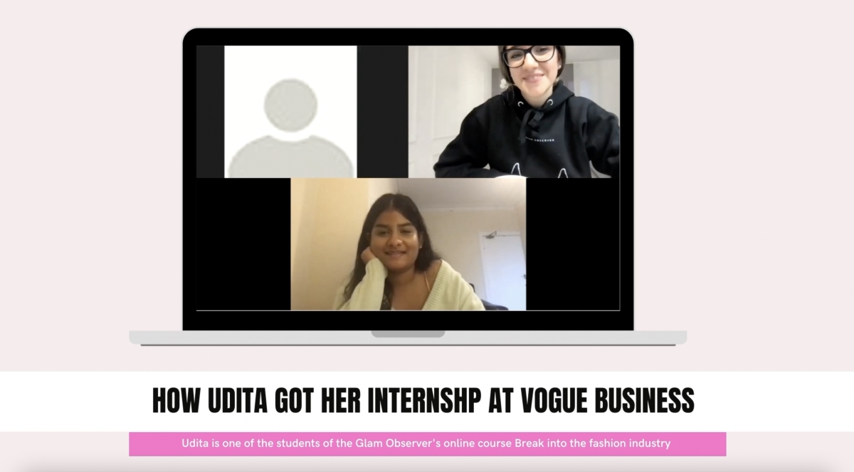 How Udita got her internship at Vogue Business (want to replicate her