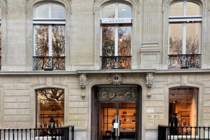 Gucci store exterior