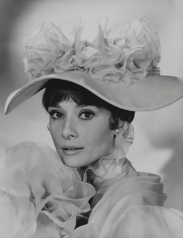 Portrait of Audrey Hepburn as Eliza Doolittle | Iconic Photoshoots In Fashion