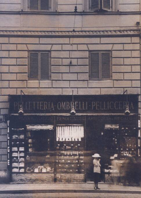 Fendi’s first boutique in Via del Plebiscito, Rome - History And Evolution Of Fendi