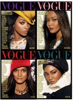 Vogue Italia All Black Issue  