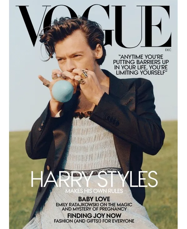 Harry Styles On The Cover Of Vogue