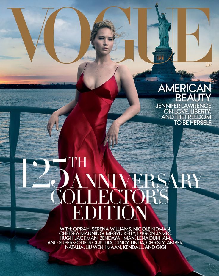 Glam Observer Blogger Giada Graziano shares September Issues of Vogue & Co. - Most Important of the Year - in photo: the 125th Anniversary cover of Vogue with Jennifer Lawrence