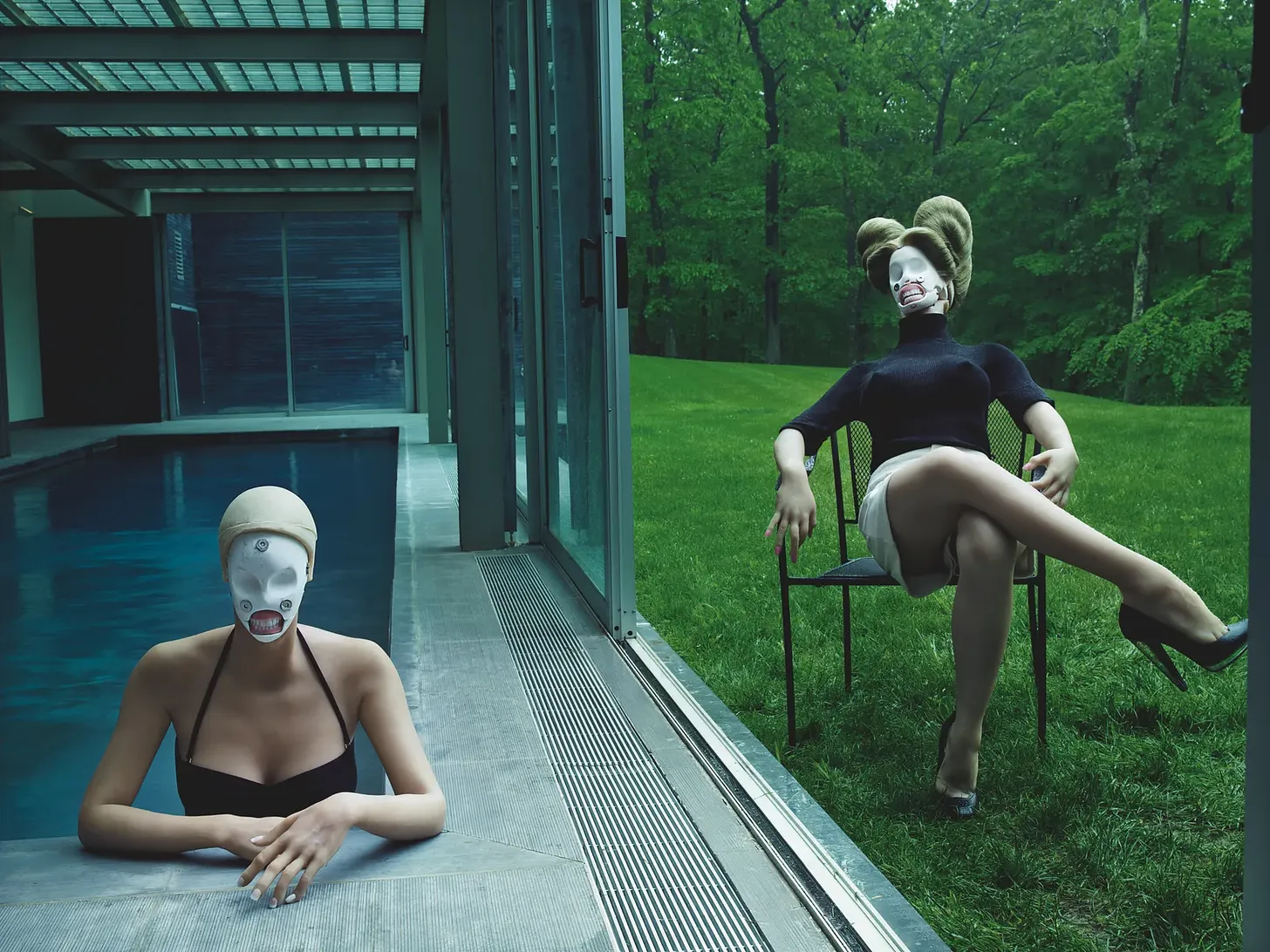 Famous Fashion Photographers You Need To Know by Glam Observer Blogger Giada Graziano: Steven Klein (1965 - present) photo of two women wearing masks