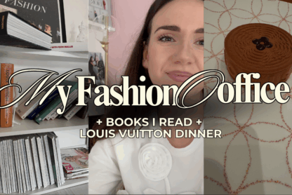 Inside my fashion office vlog