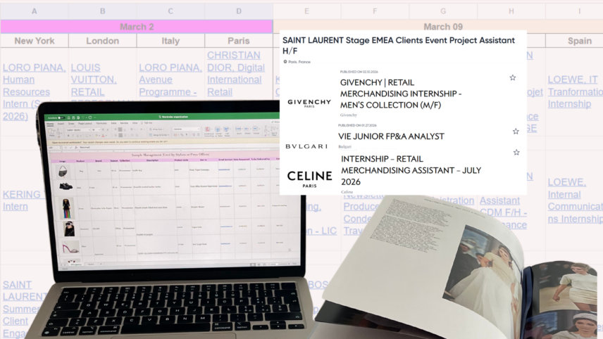 fashion jobs and internships